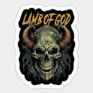 LAMB OF GOD Sticker